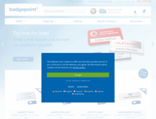 badgepoint.com screenshot