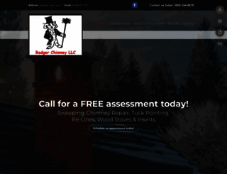 badgerchimney.com screenshot