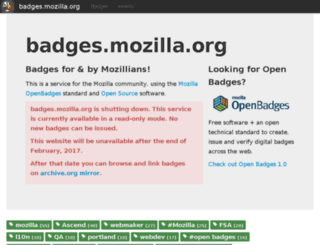 badges.mozilla.org screenshot