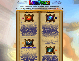 badgewinners.com screenshot