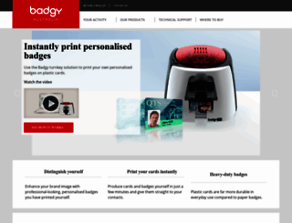badgy.com.au screenshot