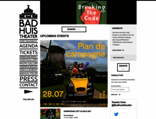 badhuistheater.nl screenshot