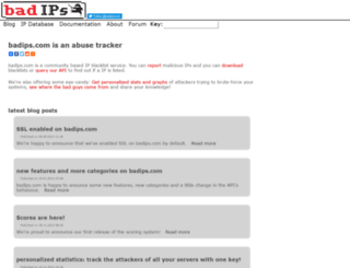 badips.com screenshot