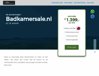 badkamersale.nl screenshot