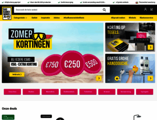 badkamerwinkel.nl screenshot