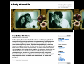 badlywrittenlife.wordpress.com screenshot
