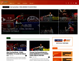 badmintonasia.org screenshot