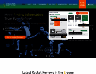 badmintonracketreview.com screenshot