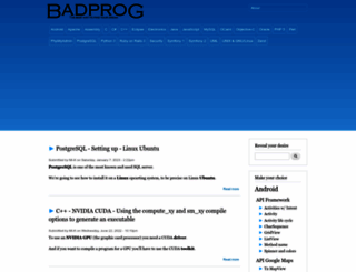 badprog.com screenshot