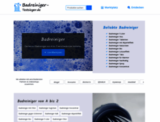 badreiniger-testsieger.de screenshot