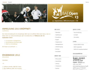 bae-open.com screenshot