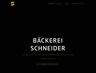 baeckerei-schneider-gmbh.de screenshot