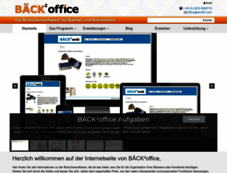 baeckerprogramm.de screenshot