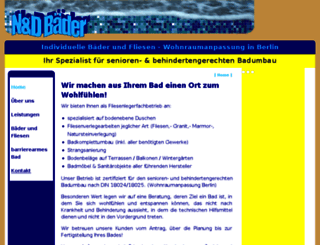 baeder-berlin.com screenshot