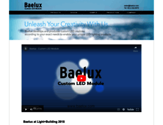 baelux.com screenshot
