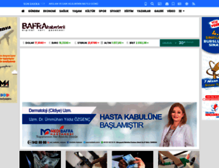 bafrahaberleri.com screenshot