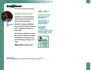 bag-e-wash.com screenshot