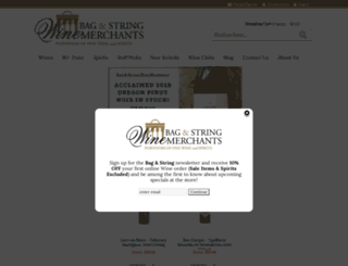 bagandstringwine.com screenshot