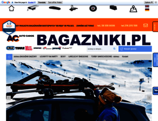 bagazniki.pl screenshot