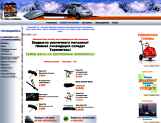bagazniki.ru screenshot