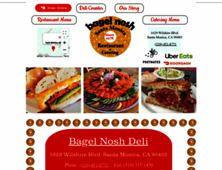 bagelnoshdeli.com screenshot