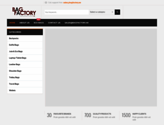bagfactory.ae screenshot