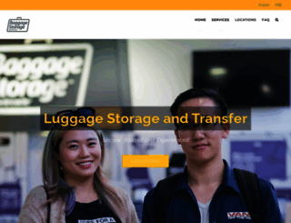 baggagestorage.com.au screenshot