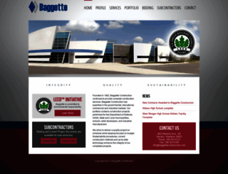 baggetteconstruction.com screenshot