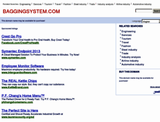 baggingsystem.com screenshot
