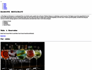 baghonerestaurant.com screenshot