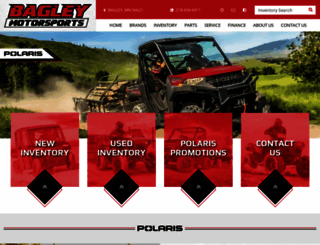 bagleymotorsports.com screenshot