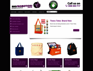 bagpromotions.com.au screenshot