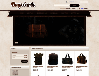 bagsearth.com screenshot