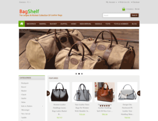bagshelf.com screenshot