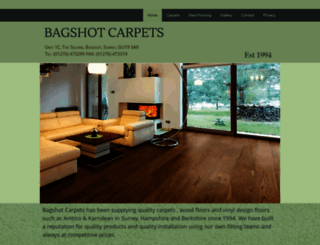 bagshotcarpets.co.uk screenshot