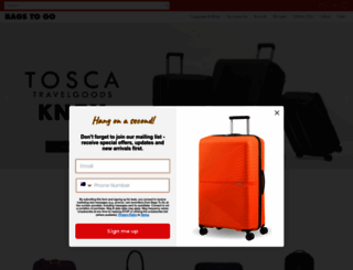 bagstogo.com.au screenshot