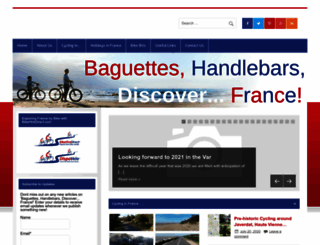 baguetteshandlebarsdiscoverfrance.com screenshot
