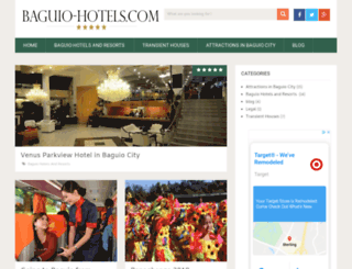 baguio-hotels.com screenshot