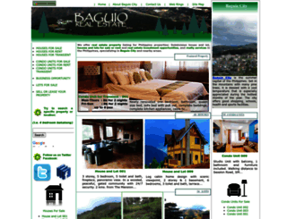 baguio-real-estate.com screenshot
