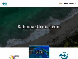 bahamacruise.com screenshot