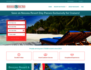 bahamasdaypass.com screenshot