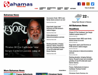 bahamasnews.net screenshot