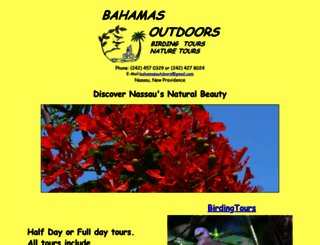 bahamasoutdoors.com screenshot