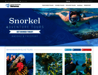 bahamassnorkel.com screenshot