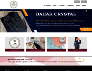 baharcrystal.com screenshot
