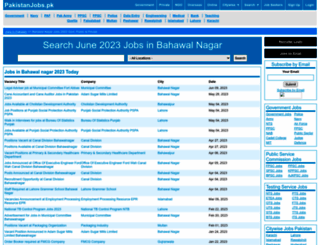 bahawalnagar.pakistanjobs.pk screenshot