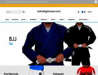 bahiafightwear.com screenshot