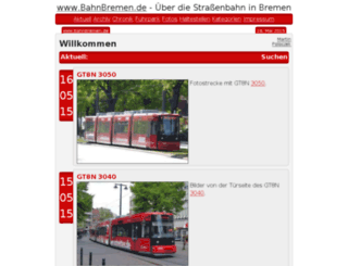 bahnbremen.de screenshot