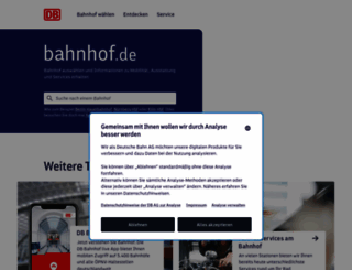 bahnhof.de screenshot