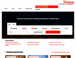 bahrain.weetas.com screenshot